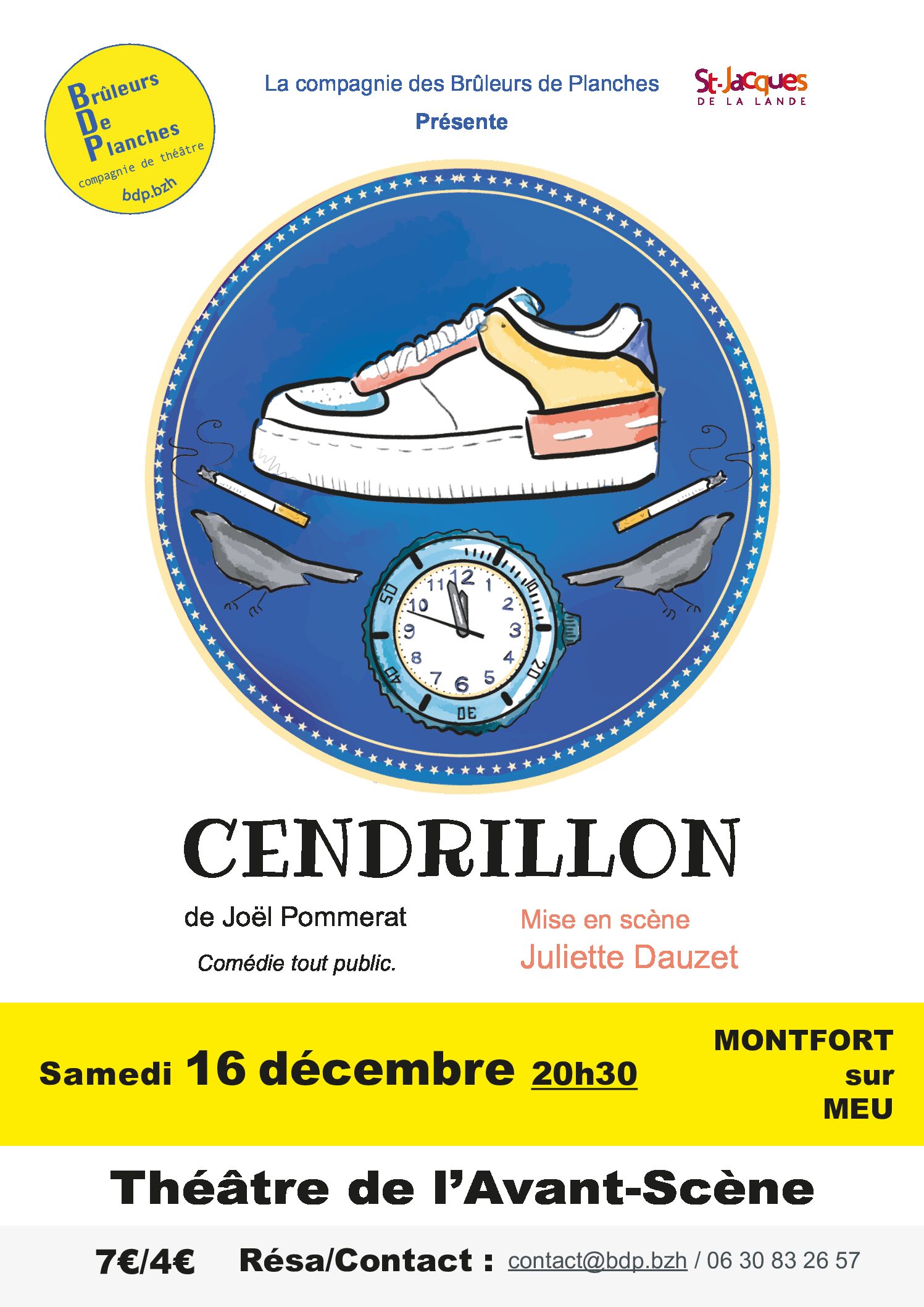 Cendrillon, Agenda