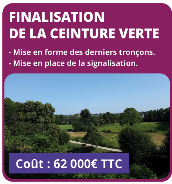 Finalisation 2023 ceinture verte